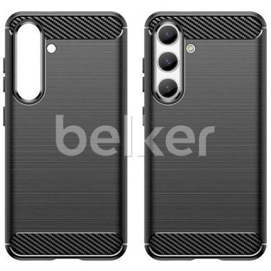 Противоударный чехол для Samsung Galaxy S26 (S942B) UniCase Carbon Черный
