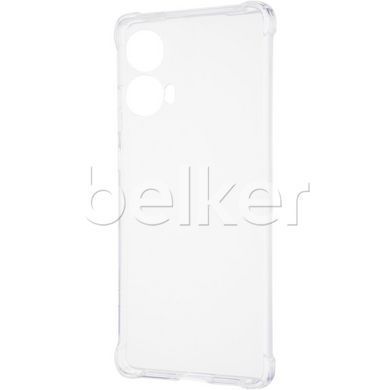 Противоударный силиконовый чехол Motorola G85 Gelius Proof Прозрачный