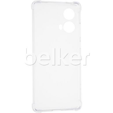 Противоударный силиконовый чехол Motorola G85 Gelius Proof Прозрачный