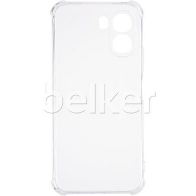 Противоударный силиконовый чехол Oppo A6 Gelius Proof Прозрачный