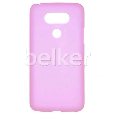 Силиконовый чехол для LG G5 Belker Розовый смотреть фото | belker.com.ua