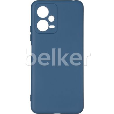 Силиконовый чехол для Poco x5 5G Full soft case Синий