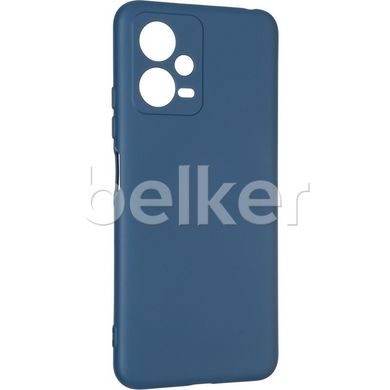 Силиконовый чехол для Poco x5 5G Full soft case Синий