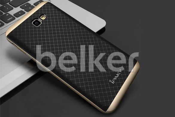 Противоударный чехол для Samsung Galaxy J5 Prime G570 iPaky Carbon TPU Золотой смотреть фото | belker.com.ua