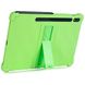 Противоударный чехол для Samsung Galaxy Tab S7 Plus Silicone armor Зелёный в магазине belker.com.ua