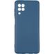 Противоударный чехол для Samsung Galaxy M22 (M225) Full soft case Синий