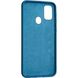 Защитный чехол для Samsung Galaxy M21 (M215) Full Soft case Синий в магазине belker.com.ua