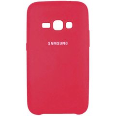 Оригинальный чехол для Samsung Galaxy J1 2016 (J120) Silicone Case Бордовый смотреть фото | belker.com.ua