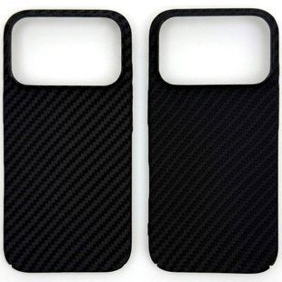 Чехол для iPhone 17 Pro Max Berlia Carbon with MagSafe Черный