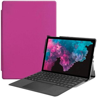 Чехол для Microsoft Surface Pro 7 12.3 2019 Moko кожаный Фиолетовый смотреть фото | belker.com.ua