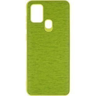 Чехол для Samsung Galaxy A21s (A217) Gelius Canvas Case Салатовый смотреть фото | belker.com.ua