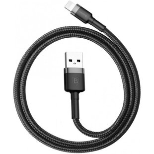 Кабель для iPhone USB - Lightning Baseus Cafule (CALKLF-AG1) 50 сантиметров Черный