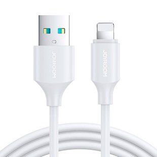 Кабель для iPhone USB на Lightning 2.4A JoyRoom S-A9 (1 метр) Белый