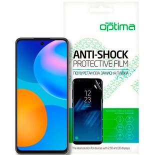 Противоударная TPU пленка Huawei P Smart 2021 Optima Anti-Shock Прозрачный смотреть фото | belker.com.ua