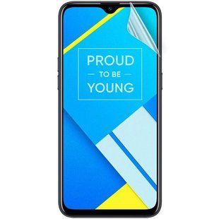 Противоударная TPU пленка Realme C2 Optima Anti-Shock Глянцевая