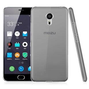 Силиконовый чехол для Meizu M3 Remax незаметный Черный смотреть фото | belker.com.ua