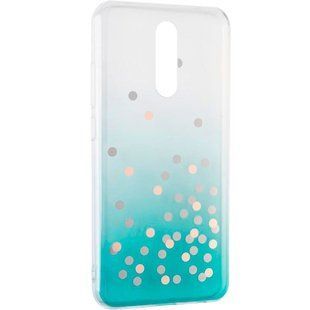 Силиконовый чехол для Xiaomi Redmi 8 Crystal Shine case Бирюзовый смотреть фото | belker.com.ua