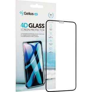 Защитное стекло для iPhone X Gelius 4D Черный смотреть фото | belker.com.ua