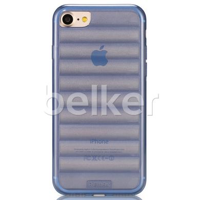 Силиконовый чехол для iPhone 7 Remax Waves Голубой смотреть фото | belker.com.ua