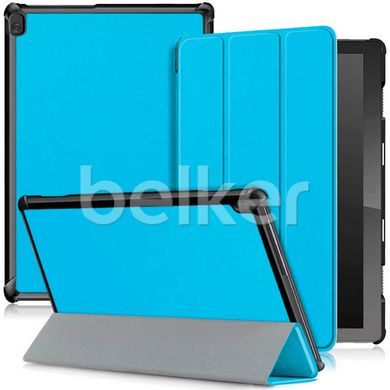 Чехол для Lenovo Tab M10 10.1 TB-X605L/X505 Moko кожаный Голубой смотреть фото | belker.com.ua