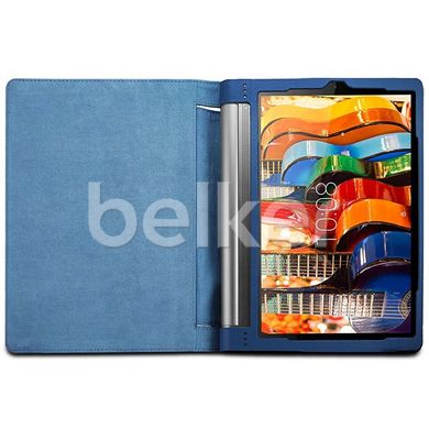 Чехол для Lenovo Yoga Tablet 3 Plus 10.1 YT-X703 TTX кожаный Темно-синий смотреть фото | belker.com.ua