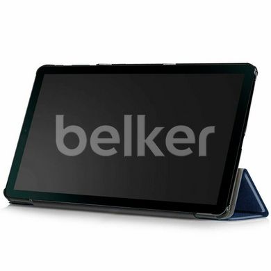 Чехол для Samsung Galaxy Tab A 10.1 (2019) SM-T510, SM-T515 Moko кожаный Темно-синий смотреть фото | belker.com.ua