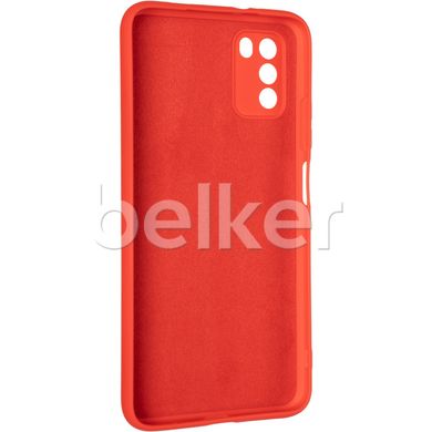 Чехол для Xiaomi Poco M3 Full Soft case Красный смотреть фото | belker.com.ua