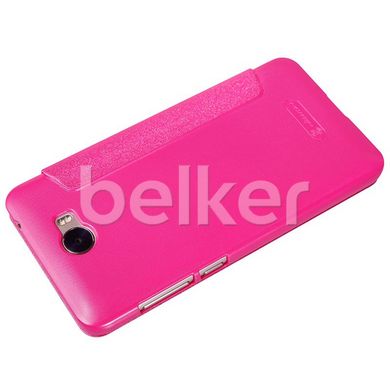 Чехол книжка для Huawei Y5 II Nillkin Spark Розовый смотреть фото | belker.com.ua