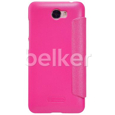 Чехол книжка для Huawei Y5 II Nillkin Spark Розовый смотреть фото | belker.com.ua