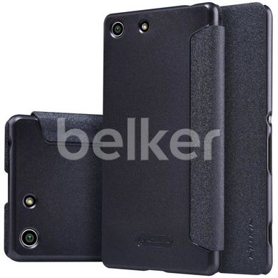 Чехол книжка для Sony Xperia M5 Nillkin Spark Черный смотреть фото | belker.com.ua