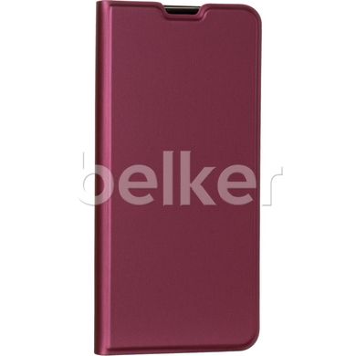 Чехол книжка для Samsung Galaxy A05 (A055) Book Cover Gelius Shell Case Бордовый смотреть фото | belker.com.ua