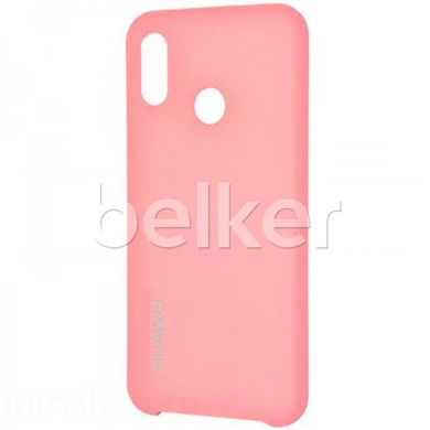 Оригинальный чехол для Huawei P20 Lite Silicone Case Розовый смотреть фото | belker.com.ua