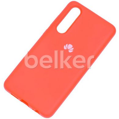 Оригинальный чехол для Huawei P30 Soft Silicone Case Красный смотреть фото | belker.com.ua