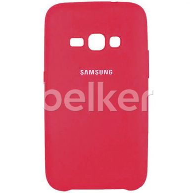 Оригинальный чехол для Samsung Galaxy J1 2016 (J120) Silicone Case Бордовый смотреть фото | belker.com.ua