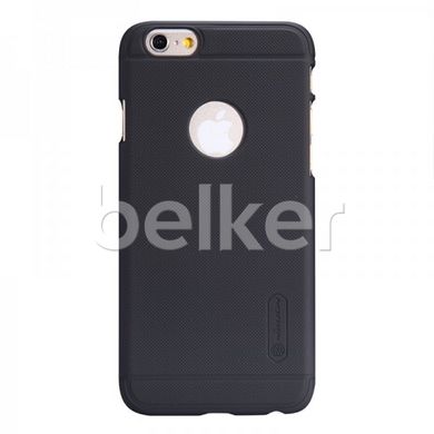 Пластиковый чехол для iPhone 6s Nillkin super Frosted Shield Черный смотреть фото | belker.com.ua