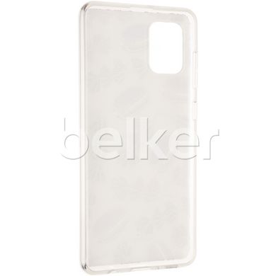 Силиконовый чехол для Samsung Galaxy A71 2020 (A715) Print case Фиолетовый смотреть фото | belker.com.ua