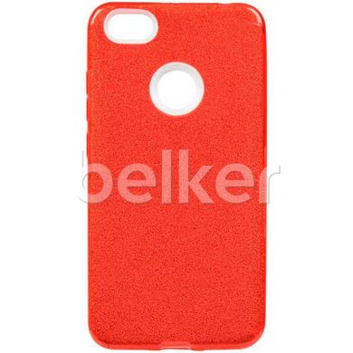 Силиконовый чехол для Xiaomi Mi A1 Remax Glitter Silicon Красный смотреть фото | belker.com.ua