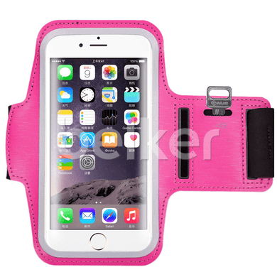 Спортивный чехол на руку для iPhone 8 Plus/7 Plus/6s Plus/6 Plus/Xr/Xs Belkin ArmBand Розовый