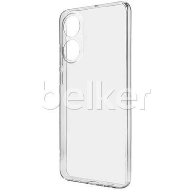Силиконовый чехол для Oppo A78 Hoco ультратонкий Прозрачный