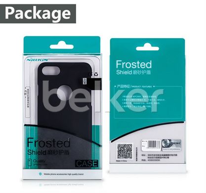 Пластиковый чехол для iPhone 6s Nillkin super Frosted Shield Черный смотреть фото | belker.com.ua
