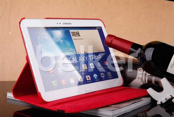 Чехол для Samsung Galaxy Tab 4 10.1 T530, T531 Поворотный Красный смотреть фото | belker.com.ua