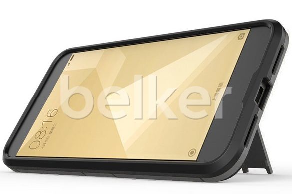 Противоударный чехол для Xiaomi Redmi 4a Honor Hard Defence Тёмно-серый смотреть фото | belker.com.ua