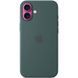 Чехол для iPhone 16 Plus Silicone Case (replica) Хвоя в магазине belker.com.ua
