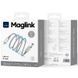 Кабель для iPhone Lightning USB Wiwu Maglink Magnetic Wi-C081 1 метр Серый в магазине belker.com.ua