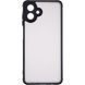 Противоударный чехол Samsung Galaxy A07s (A077) Shadow Case (camera protection) Черный в магазине belker.com.ua