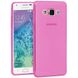 Силиконовый чехол для Samsung Galaxy A3 2015 A300 Remax незаметный Розовый смотреть фото | belker.com.ua