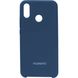 Защитный чехол для Huawei P Smart Plus Original Soft Case Синий смотреть фото | belker.com.ua