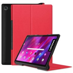 Чехол для Lenovo Yoga Tab 11 YT-J706 Moko кожаный Красный