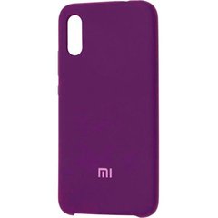 Оригинальный чехол для Xiaomi Redmi 7a Silicone Case Фиолетовый смотреть фото | belker.com.ua
