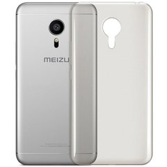 Силиконовый чехол для Meizu Pro 5 Remax незаметный Черный смотреть фото | belker.com.ua